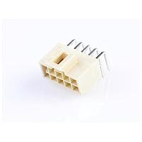 Molex 105314-2610 Headers & Wire Housings NANOFIT HDR RA DLR 10CKT 30AU NAT