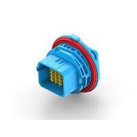 DEUTSCH - TE Connectivity 2-2350891-4 Hybrid Connector 20POS,HYBRID,PIN HSG ASSY,SLD,COD D