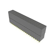 Samtec ESQ-120-33-G-T Sockets Elevated Socket Strip, 0.100" Pitch