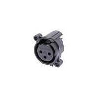 NEUTRIK NC3FAH-0 Receptacles 3C FEMALE PCB w/ Retention Spring