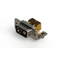 EDAC 629-2WK2240-5TB Mixed Contact D-Sub Connectors Right-angle Power Combo D-Sub Connector