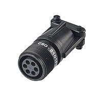 Harwin C90-3101F14S-6S Connectors 6P CABLE SOCKET MIL-C-5015 COMPTBL