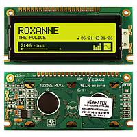 Newhaven Display NHD-12232WG-EYYH-V#A Graphic LCD Modules 120 x 32 STN-Y/G 80.0 x 36.0