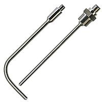 OMEGA PR-26B-3-100-A-1/4-0300-M12-2 Vibration Resistant Imperial RTD Probes with M12 Connectors (NPT Male, 1/2 in, M12 4 pin Male, Class A)