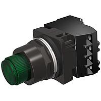 SIEMENS 52BT6G3J Push-to-Test ILLUM PB,EXT,NEMA4X, XF,120V INC,GRN,NC