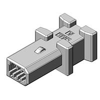 JAE Electronics DZ02B008DC1 Mini I/O Connector Mini I/O Industrial Plug 0.635mm pitch