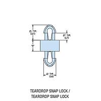 Heyco 10448 Metric Spacing HSP-MDL-1-06M NAT NYL PCB Support