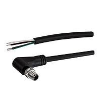 Stewart Connector BC-M5NA4BP01030M Sensor Cables / Actuator Cables M5 A-Code Cable Assembly  Male Right Angle to Pigtail  3 m  IP67