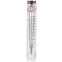 Dwyer VFC-141-EC Acrylic Flowmeter for Gas & Liquid – PVC/Acetal 1" NPT, NIST Option (1 in, NPT Female)