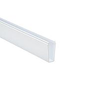 HellermannTyton 181-00464 Solid Wall Wiring Duct Solid Wall Wiring Duct, 1.5" x 3", Non-Adhesive, PVC, White, 120ft/Carton