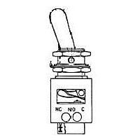 Honeywell 31AT123-T2 Toggle Switches Toggle SW DPDT 2POS Sold T 2 type Term
