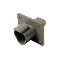 DEUTSCH - TE Connectivity DT04-3P-L012 3-Way DT 3WAY RECEPTACLE FLANGE MOUNT
