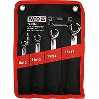 Yato YT-0143 Flare nut wrench set 4pcs