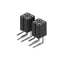Mill-Max 803-43-100-20-001000 Socket 100 POS R/ANGLE