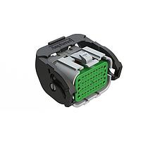 Amphenol SINE Systems ATV06-38SC-S2 Receptacles 38 position  plug, socket, power and signal, keyed  C