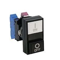 IDEC HW7D-022WB1 Operator HW Dual PB Op Intrick Flsh/Ext