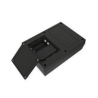 Serpac 172Ri2AA,BK Electrical Enclosures S Series 0.01" Recessed Screw Top w/ 2AA Batt Comp 6.88 x 4.88 x 2.00", Black
