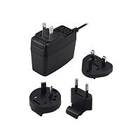 Cincon TRE25R240-ASUE-11G01-Level-VI Interchangeable Plugs Switching Adapter, Level VI, Wallmount, 25 Watt, 90-264VAC Input, 24VDC Output, 1.05A, 5.5x2.1x12mm Straight, DC Cable 720mm, UL1571 with OVP