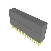 Samtec ESQ-117-69-G-T Sockets Elevated Socket Strip