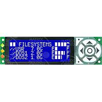 Matrix Orbital LK204-7T-1U-USB-WB LCD Character Display Modules 20x4, 7key, USB White Txt, Blue BG