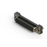 EDAC 628-025-226-016 D-Sub Connectors - Standard Density Vertical Plastic Body D-Sub Connector