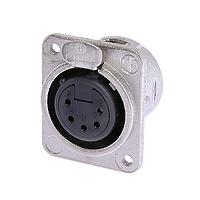 NEUTRIK NC5FDM3-L-1 Receptacles 5P F RECEPT DL1 SER SODER CUPS NCKL/SIL