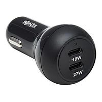Tripp Lite U280-C02-45W-2B Battery Chargers 45W DUAL USB-C PD CAR CHARGER