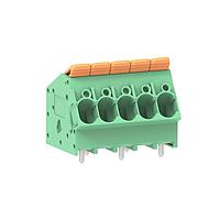 Molex 221393-0005 Fixed Terminal Blocks 7.50mm Pitch Lever Activated Fixed Mount PCB Term Block 35 Entry LF Term 5 Ckt