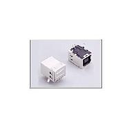 Amphenol CONEC 33UBBR-04SW11 USB Type B Connectors 4P FEMALE USB R/A THRU-HOLE