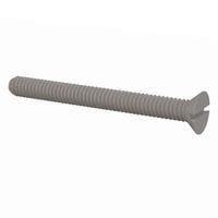 Essentra Components 022520A250 Slotted Countersunk Screw 82 Slotted CSK Screw, 1/4-20 Thread, 2 1/2 Lg