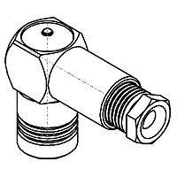 Radiall R114163000 Connectors SMB / RIGHT ANGLE PLUG CLAMP TYPE CABLE 2/50 S