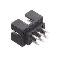 Amphenol Commercial Products G8230614YBTHR Receptacle Box Header 2.0mm Pitch STR DIP,2x3Pin,Matte Tin,NY4T,TAIL=2.5mm,T&R,W/CAP