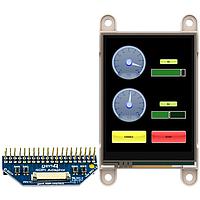 4D Systems gen4-uLCD-24D-PI Non-Touch 2.4" gen4 LCD pack for Raspberry Pi with gen4-uLCD-24D, 4D Serial Pi Adaptor + Cable
