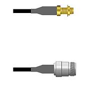 Amphenol Custom Cable Q-2Y01W0008036i RF Cable Assemblies SMA-SJB/N-SJ RG58 36I
