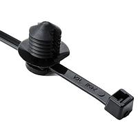 HellermannTyton 156-00089 Cable Tie Mounts T30RFT10 T30R BLKHS+FT10 BLKHS