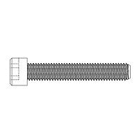 Essentra Components 50M100150S060 Machine Screw Hex Socket Cap Screw, M10 X 1.5 Thread,  60mm Lg