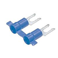 Panduit PV14-8LFB-3K Spade Locking Fork Terminal, vinyl insulated,