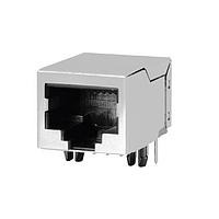 Kycon GSX-NS-88-3.05-50 Modular 8P8C R/A SHIELD BLK 3.05mm PIN SPACE 50u