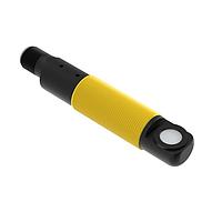 Banner Engineering S18UBARQ Photoelectric Sensors Discrete S18U Right-Angle Series: Proximity Mode; Range: 30-300 mm; Input: 10-30 V dc; Output: Bipolar: 1 PNP 1 NPN; 5-pin M12 Integral QD