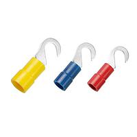 KS Terminals HVY2-4 Hook Vinyl, Molded Easy Entry Hook, 16-14 AWG, #8