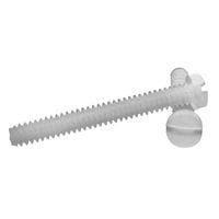 Essentra Components 010256F050 Machine Screw Fillister Slottted Screw, #2-56 Thread, 1/2 Lg