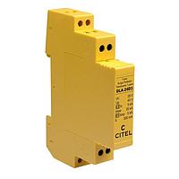 CITEL DLAW-24D3 Data Line Data Line Surge Suppressor, 24V, 1 Pair (2 wire+ shield + Gnd) Line cutoff/removable module