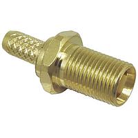 Linx Technologies - TE Connectivity CONMCX005 Connectors MCX Fml Bulkhd Rear Mnt Crimp, RG-174