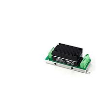 Cincon CQB75W-48S05-DIN Isolated DC-DC Converter, Quarter Brick with Heatsink, DIN Mount, 75 Watt, 4:1 Input Range, Single Output, 48VDC Input, 5VDC Output