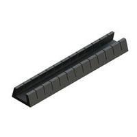 Essentra Components SNGS-2B Grommet Strip Grmt.Roll.Serrated. Blk..037-.071 in.1 EA=100 Ft