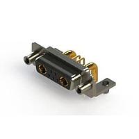 EDAC 630-7W2-640-3TD Mixed Contact D-Sub Connectors Right-angle Power Combo D-Sub Connector