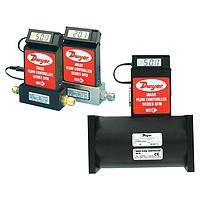 Dwyer GFM-2133 Gas Mass Flow Meter, LCD, Straight Tube, NIST Traceable, Accurate Flow (316 Stainless Steel, 50 l/min, ± 1 %, 1/4 in, Compression Fitting)