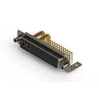 EDAC 630-43W2650-4NE Mixed Contact D-Sub Connectors Right-angle Power Combo D-Sub Connector