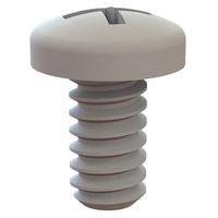 Essentra Components 010632W025PC Phillips Pan Phillips Screw, #6-32 Thread, 1/4 Lg