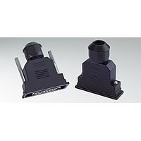 Amphenol CONEC 15-004750 Hood IP67 DSUB 50P PLSTC Hood 4-40 SHORT SCRW